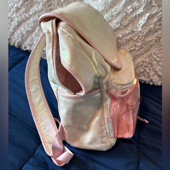 IRIDESCENT BACKPACK • Light Pink • Medium - Picture 15 of 16